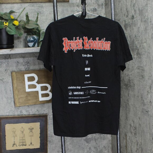 Tennessee River Rare Snoop Dogg Projekt Revolution 2007 Concert Band Tee Black M - Picture 2 of 5